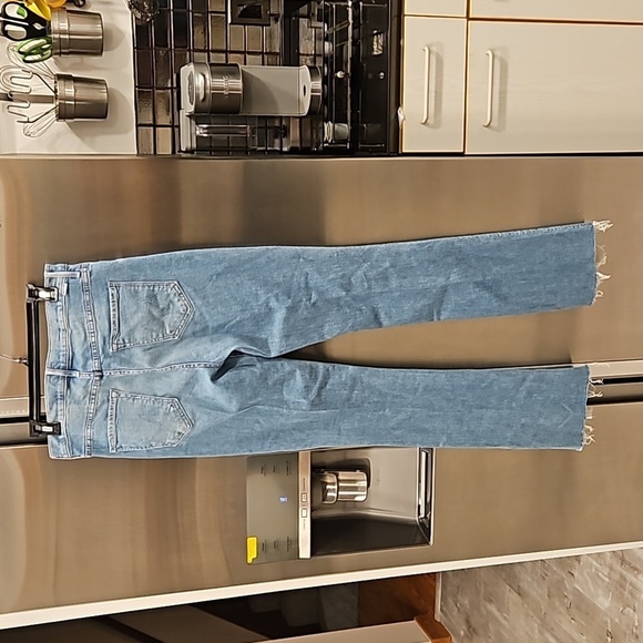 💕MOTHER💕 The Insider Sneak Fray Jeans ~ Love On The Beat 31 NWOT - Picture 13 of 16